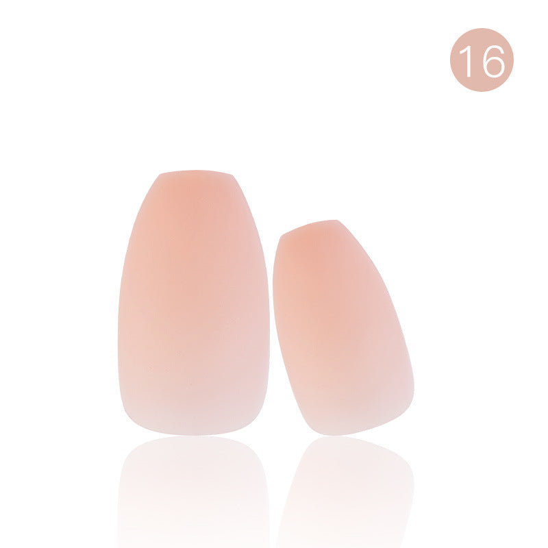 Wholesale Matte Full Sticker Solid Color Plastic Nail Stickers